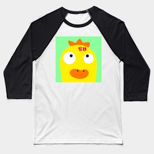 funny duck head Baseball T-Shirt